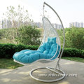 Modern Rattan Furniture Hanging Egg Shape Swing Chair